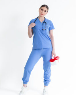 Azul Cielo – Valentina Slim Scrub Set 1002